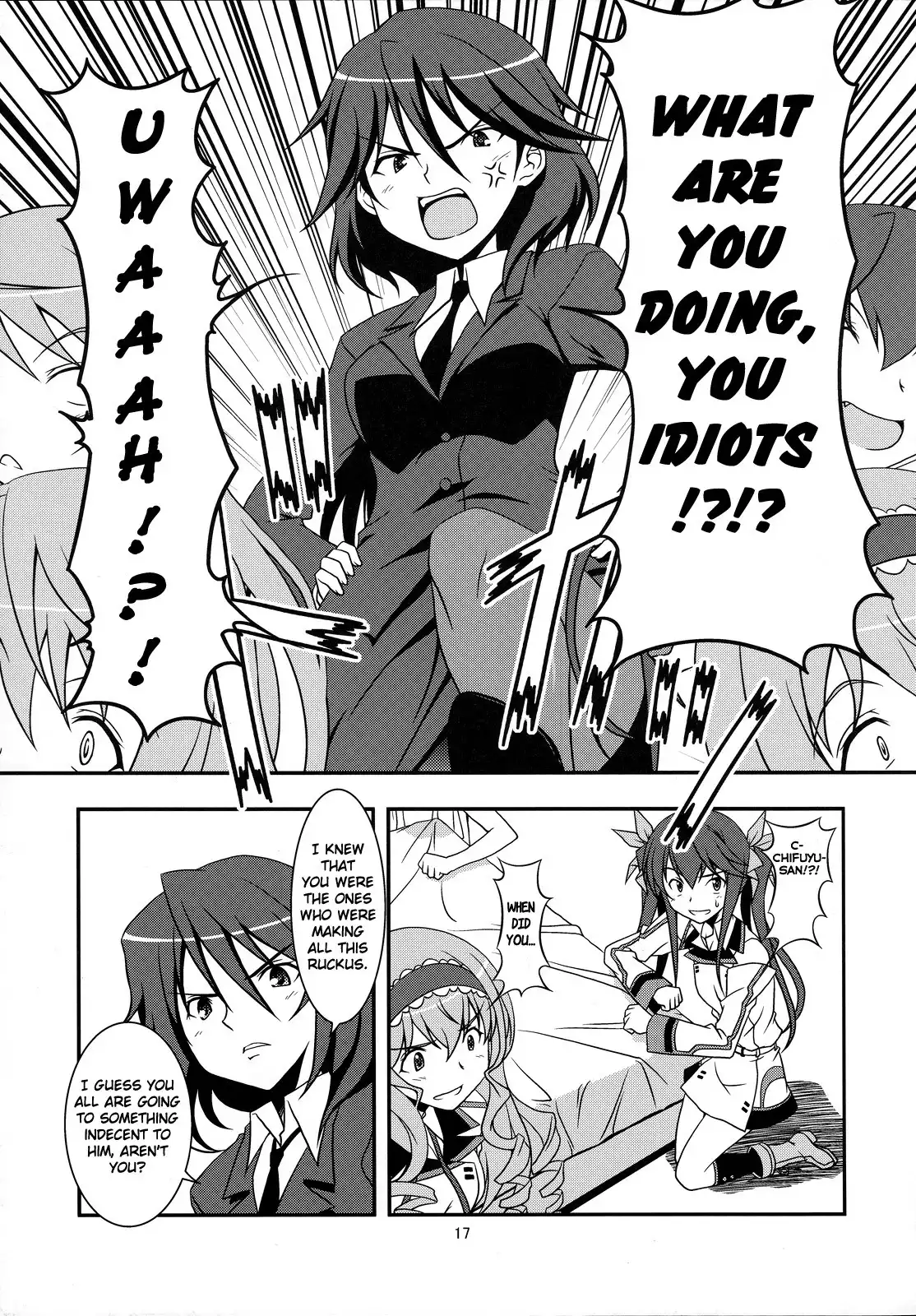 Infinite Stratos - Hungry Wolf (Doujinshi) Chapter 0