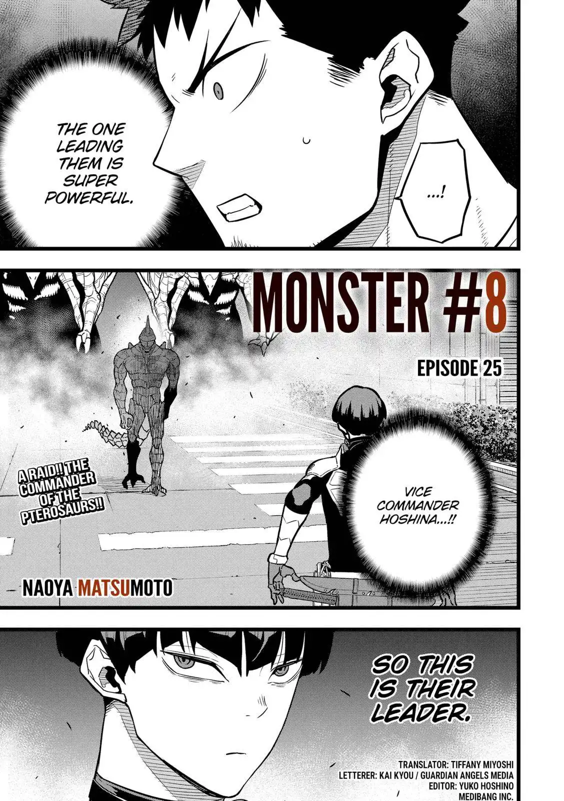 Kaiju No. 8 Chapter 25