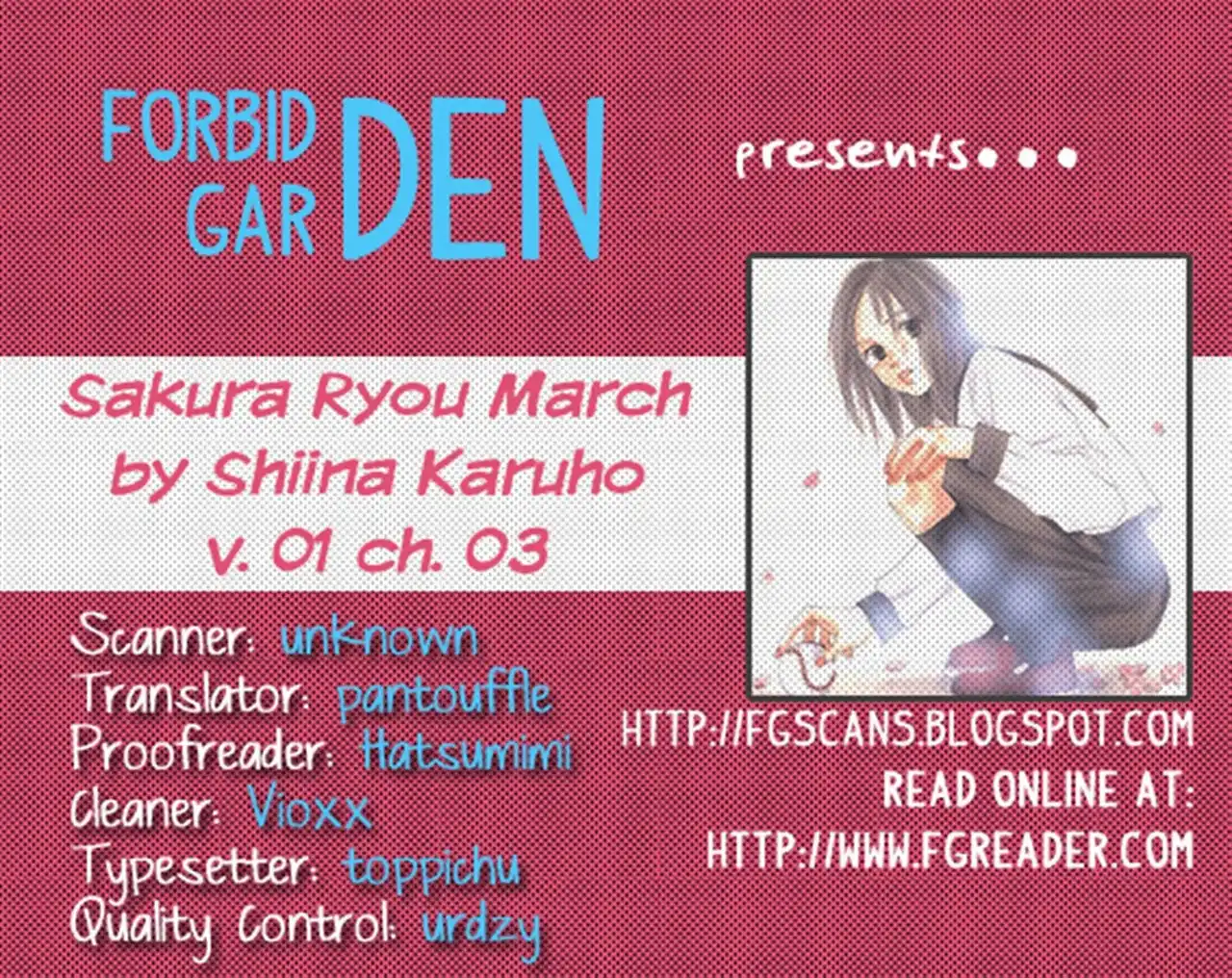 Sakura Ryou March Chapter 3